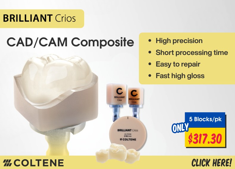Coltene Brilliant Crios CAD CAM